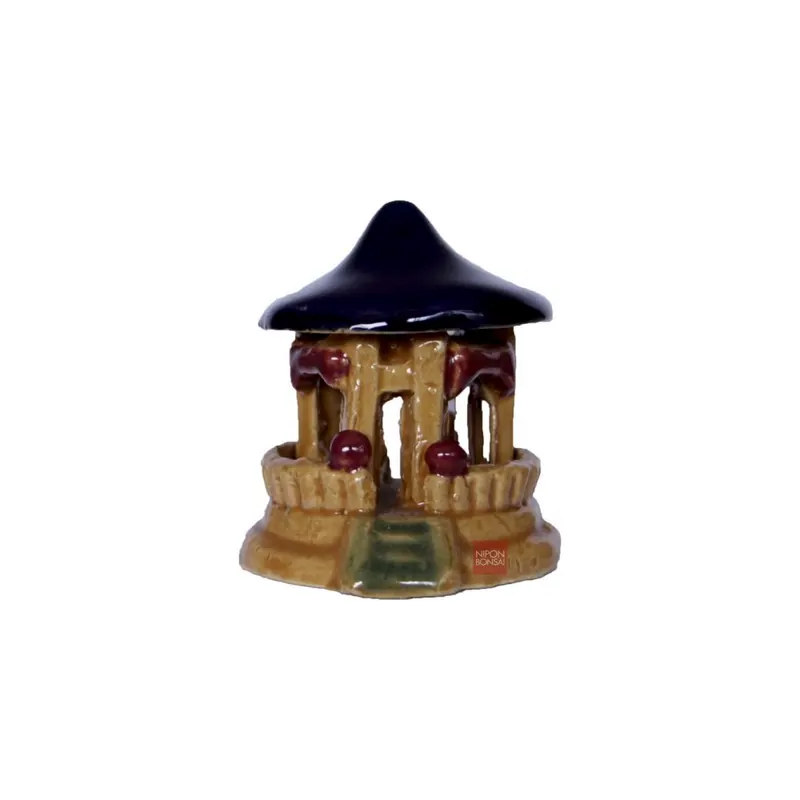 Gazebo chinês de cerâmica, foto da loja Nipon Bonsai