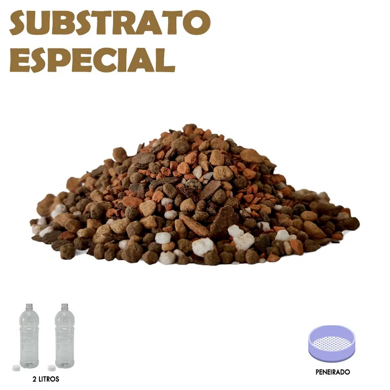 Substrato misto especial, 2 litros, foto da loja Nipon Bonsai