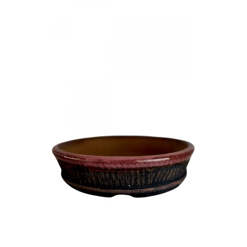 Vaso Jorge Ribas vermelho, foto da loja Nipon Bonsai