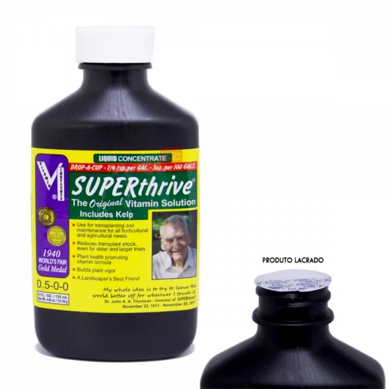 Superthrive 120 ml, foto da loja Nipon Bonsai