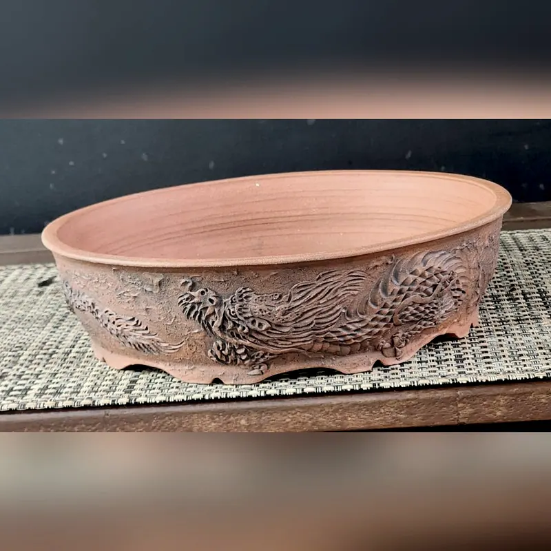 Vaso cerâmica dragão, foto 1 de 3