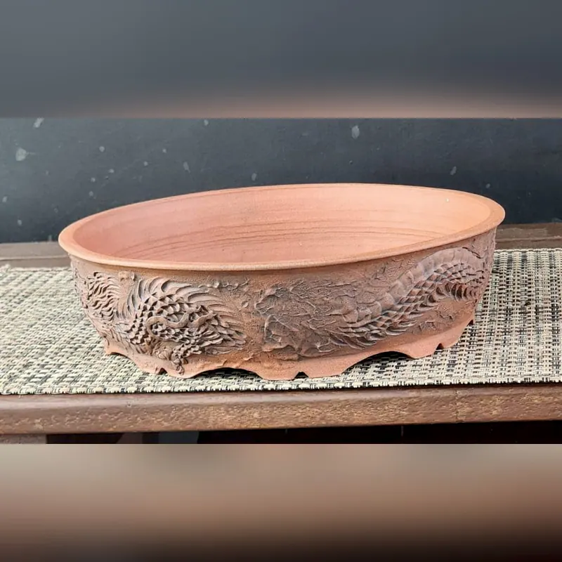 Vaso cerâmica dragão, foto 3 de 3